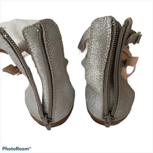 SEYCHELLES Dance On Silver Gladiator SandalsSize10 - Picture 7 of 13